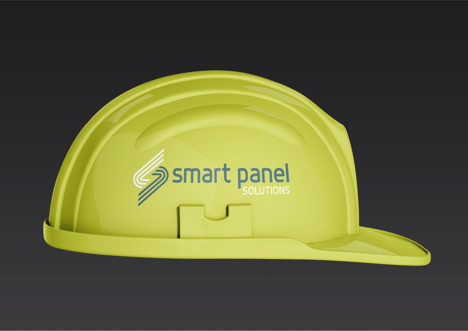 Design logo casque chantier