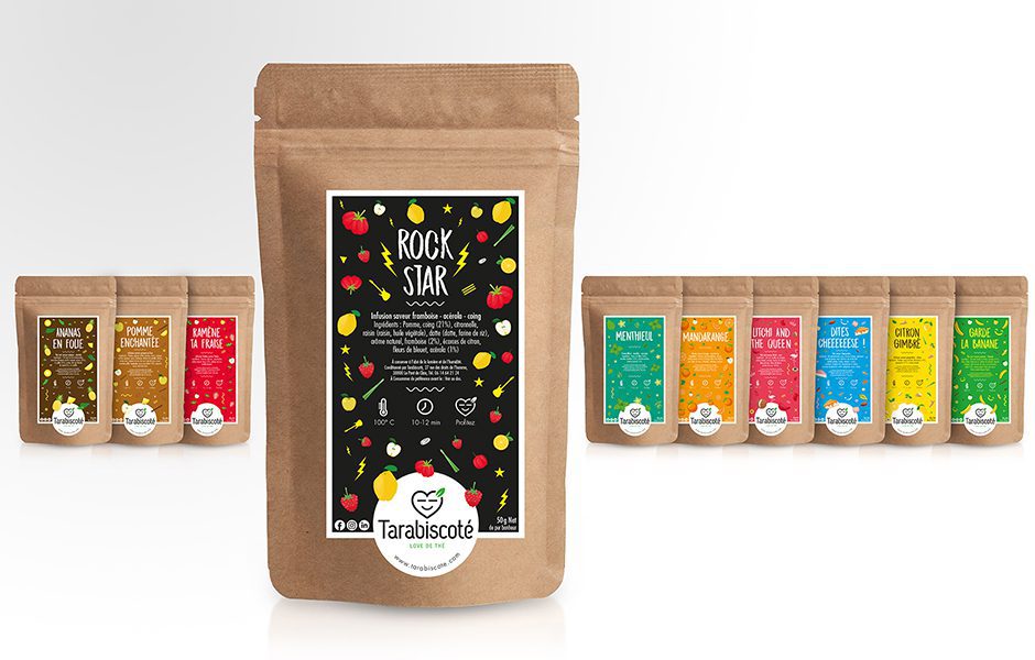 creation packaging thé