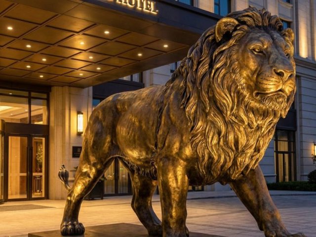 Sculpture Lion xxl