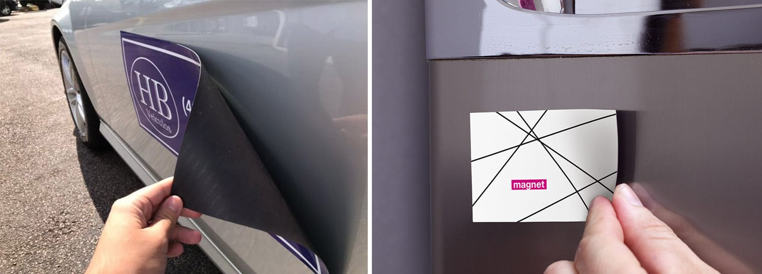Magnets personnalisés pour communication d’entreprise