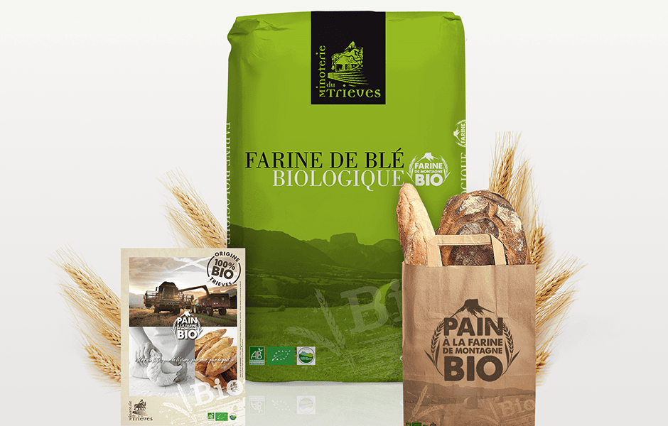 création packaging farine