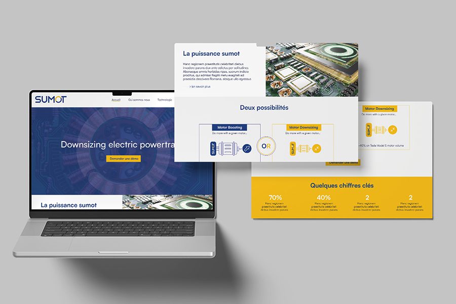 Creation site web startup